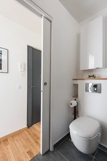 Photos et idées déco de WC et toilettes avec un placard à porte plane -  Janvier 2024 | Houzz FR