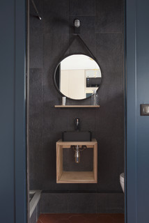 27 idées pour décorer les toilettes avec du bois  Gäste wc möbel, Gästebad  ideen, Kleine badezimmer inspiration