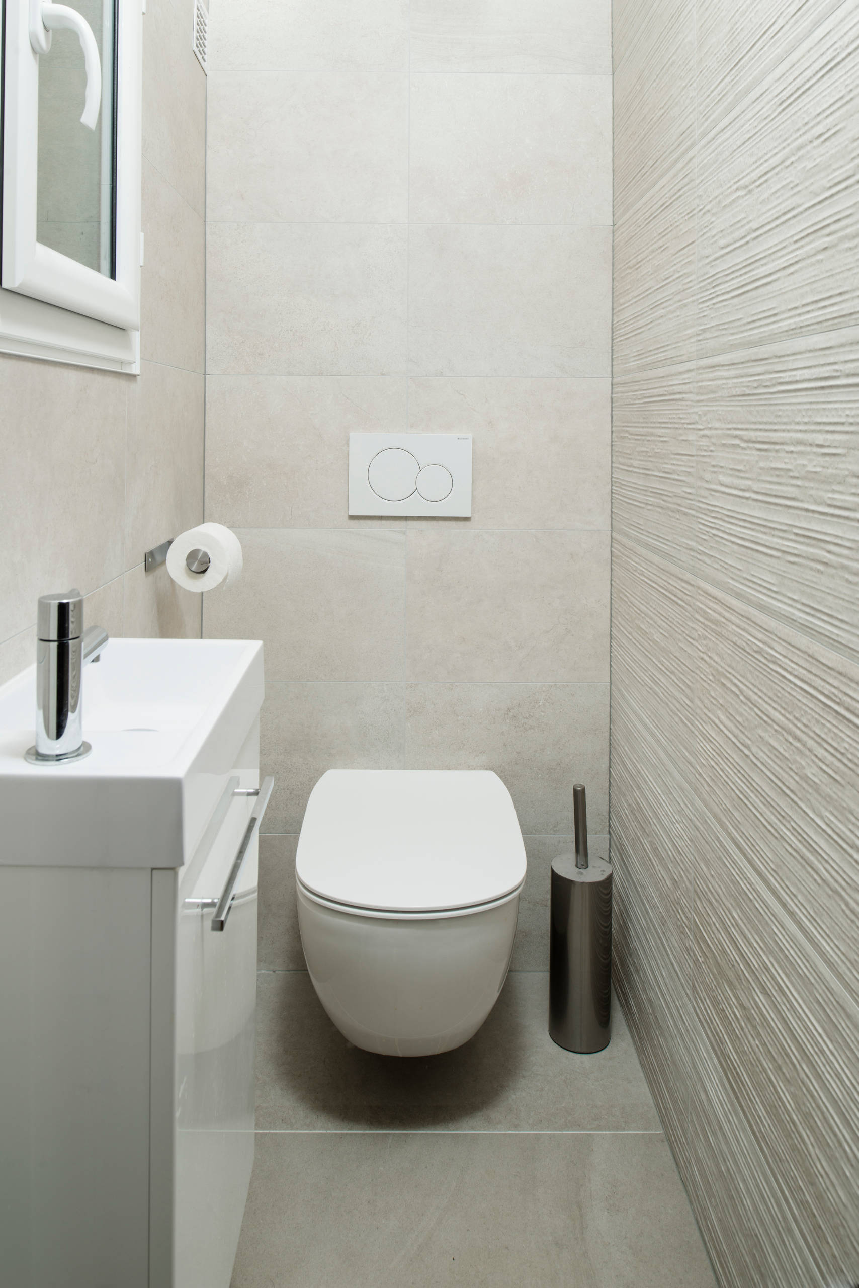 75 Powder Room with Beige Walls Ideas You'll Love - December, 2022 | Houzz