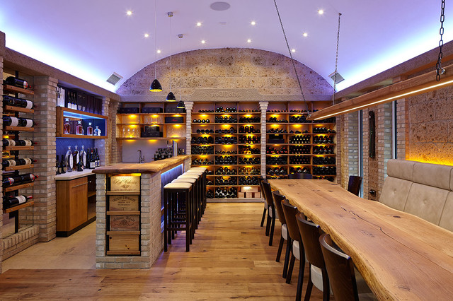 Die proWINothek – Weinbar in der neuen ProWIN Akademie - Rustikal