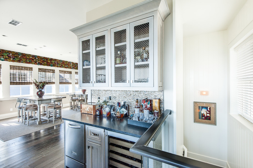 335 Cypress Drive Beach Style Wine Cellar Miami by Coldwell