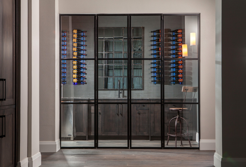 5,100 Sq. Ft. Modern Farmhouse Showcase Home Farmhouse Wine Cellar