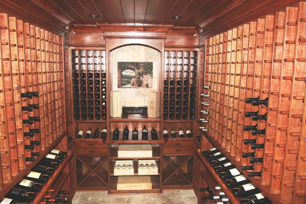 Adding a Wine Cellar Traditional Wine Cellar Atlanta by