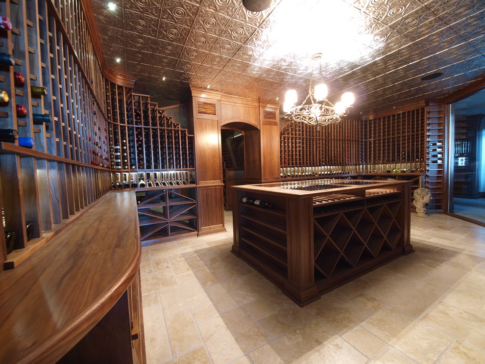 Alberta Custom Wine Cellars Traditional Wine Cellar Calgary by Koolspace Wine Cellars