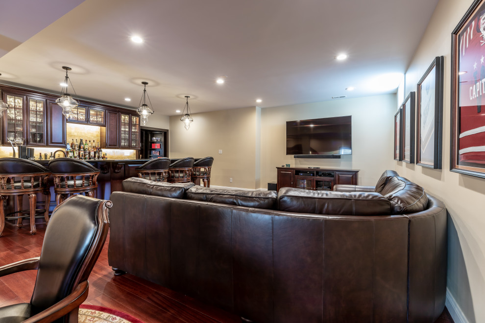 Amazing Basement Remodel, with Irresistible Wine Cellar in Ashburn VA
