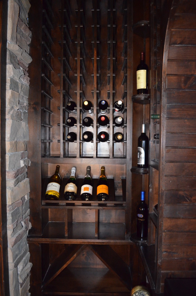 Inspiration for a classic wine cellar in Oklahoma City.