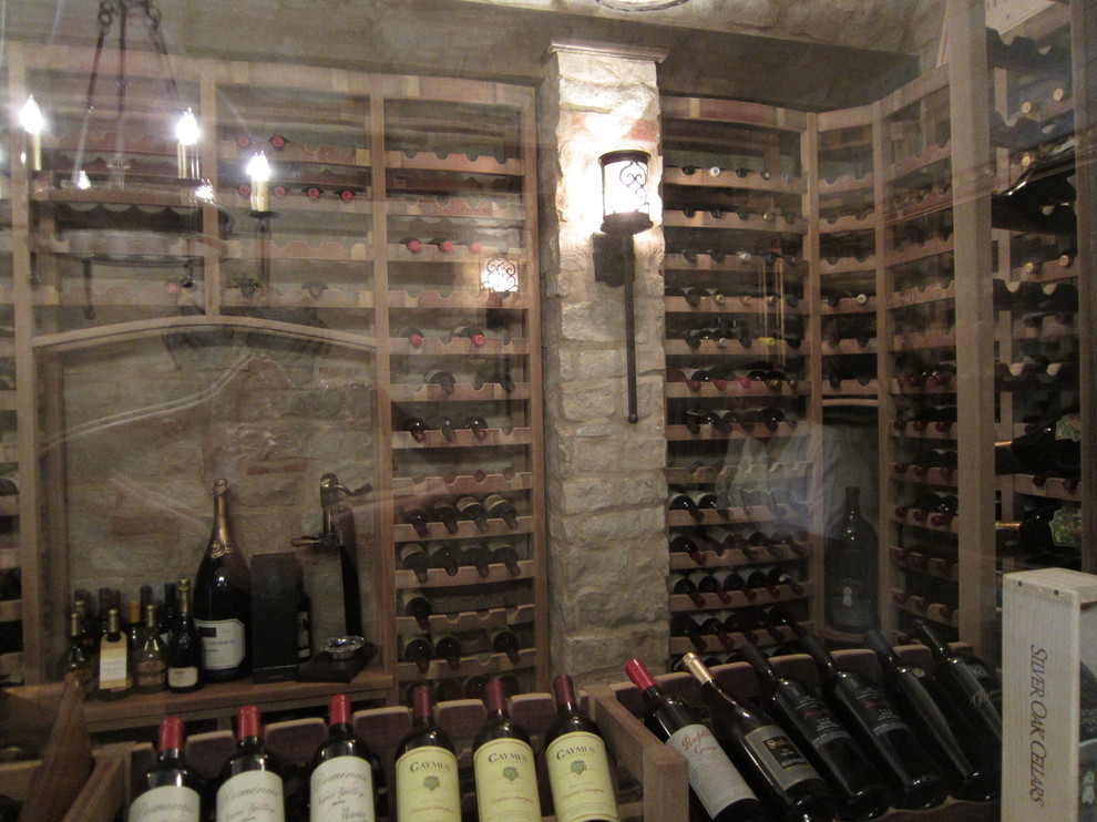 Another View of this Stunning Wine Cellar Design Naples Florida