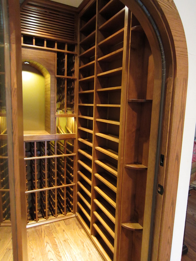 Another View of this Stunning Wine Closet Traditional Wine Cellar