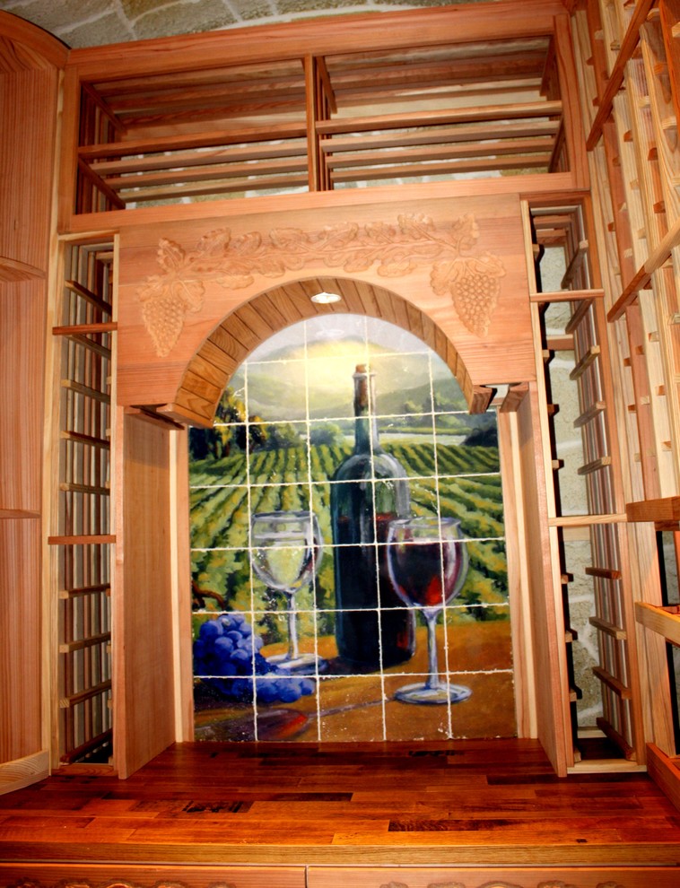 Ispirazione per una cantina classica