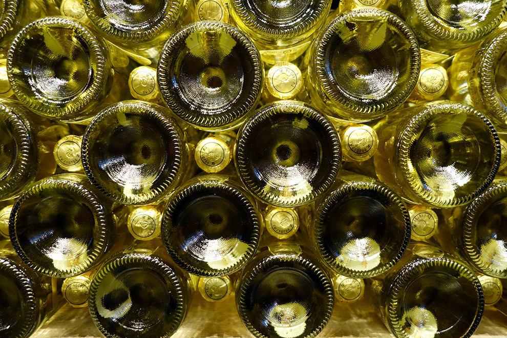 Exempel på en industriell vinkällare