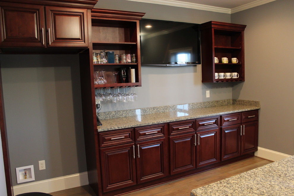 Basement finish Traditional Wine Cellar Atlanta by Paragon