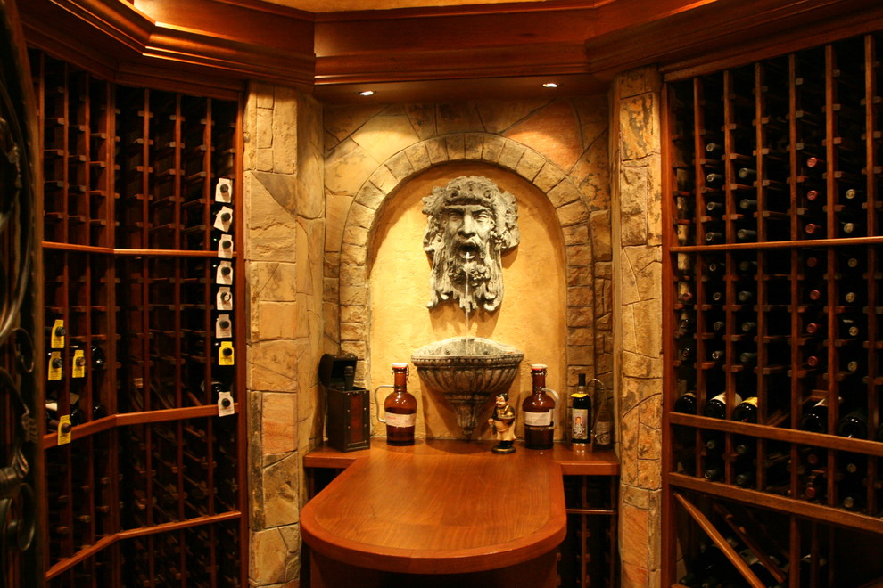 Mediterranean wine cellar in DC Metro.