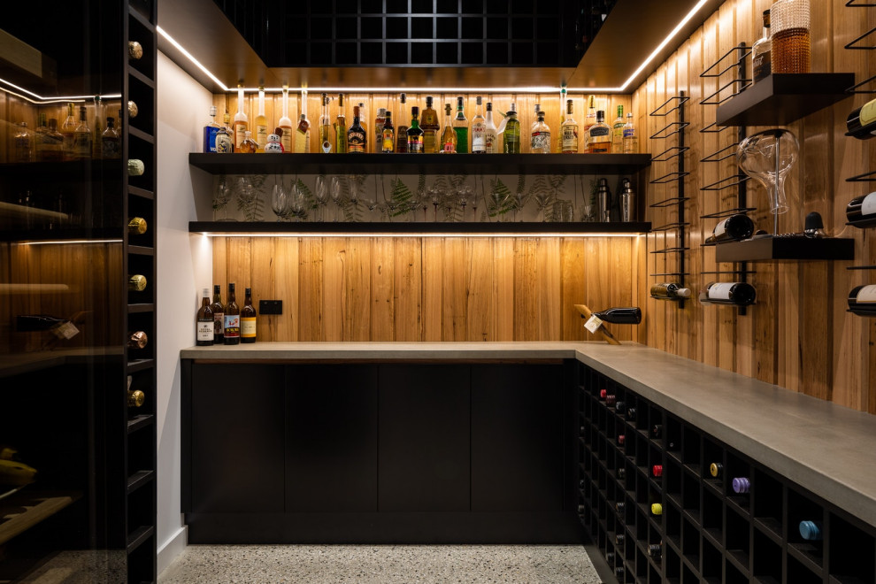 Contemporary wine cellar in Canberra - Queanbeyan.