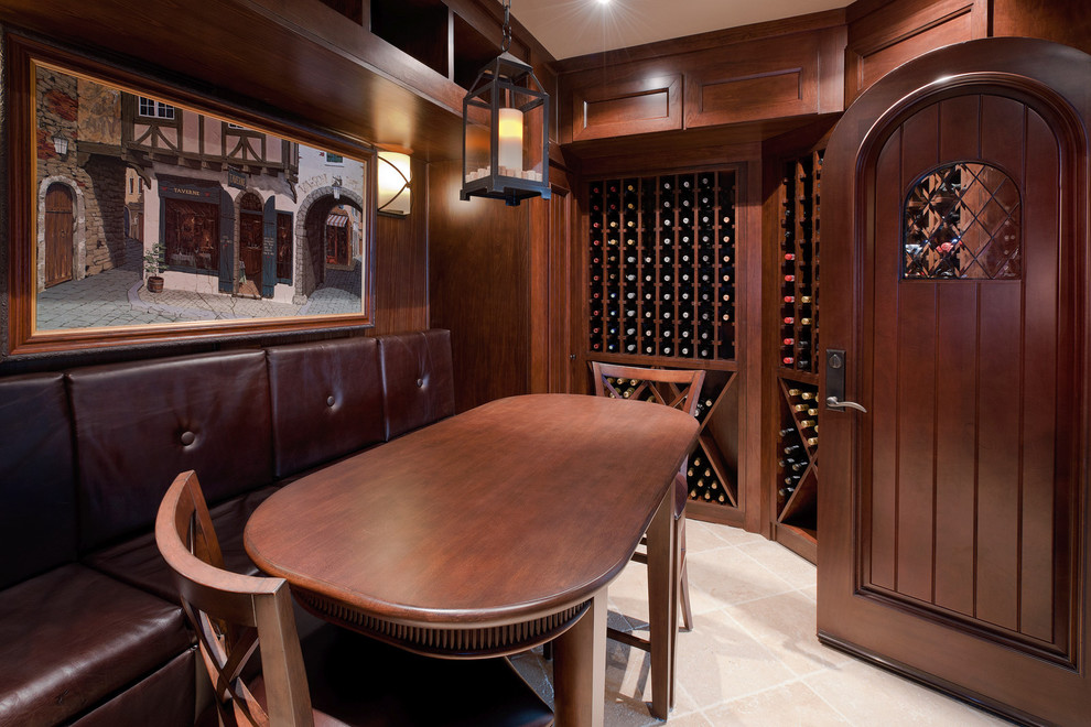 Inspiration for a classic wine cellar in Chicago.