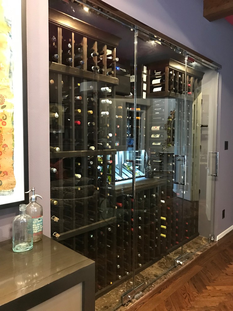Transitional Wine Cellar Houston, Wine Storage Houston