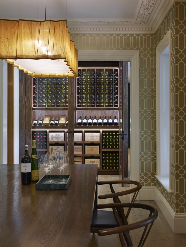 Bespoke Temperature Controlled Wine Room Traditional Wine Cellar