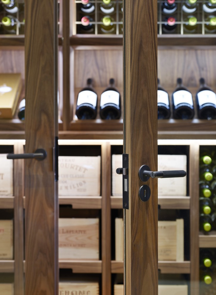 Bespoke Temperature Controlled Wine Room Traditional Wine Cellar