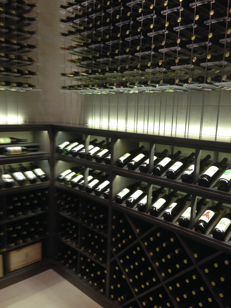 Beverly Hills Los Angeles California Contemporary Custom Wine Cellar