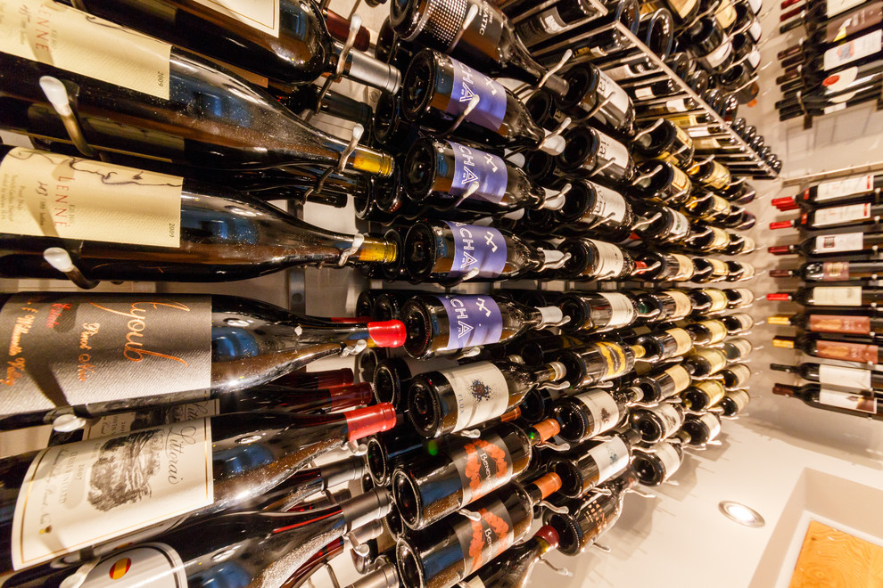 Brooklyn,NY Wine Cellar Contemporary Wine Cellar New York by