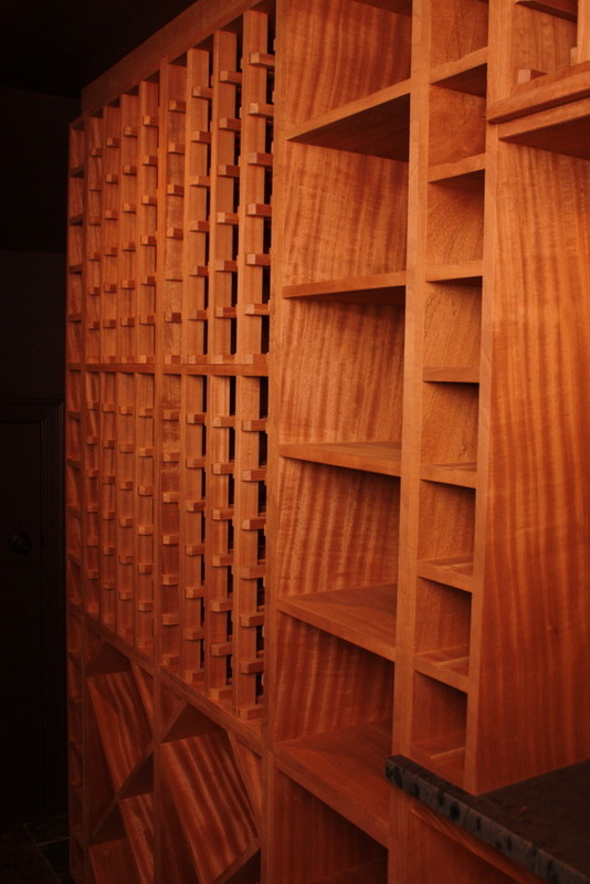 Inspiration for a transitional wine cellar remodel in Chicago