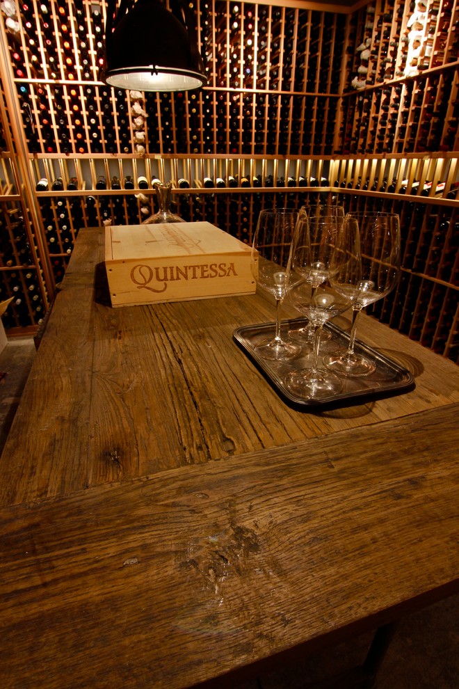 Capital Hill, WA wine cellar JKW Traditional Wine Cellar