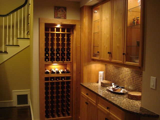Cellarmaker - Hidden Wine Cellar Door - Traditional - Wine Cellar - Atlanta  - By Cellarmaker | Houzz Au