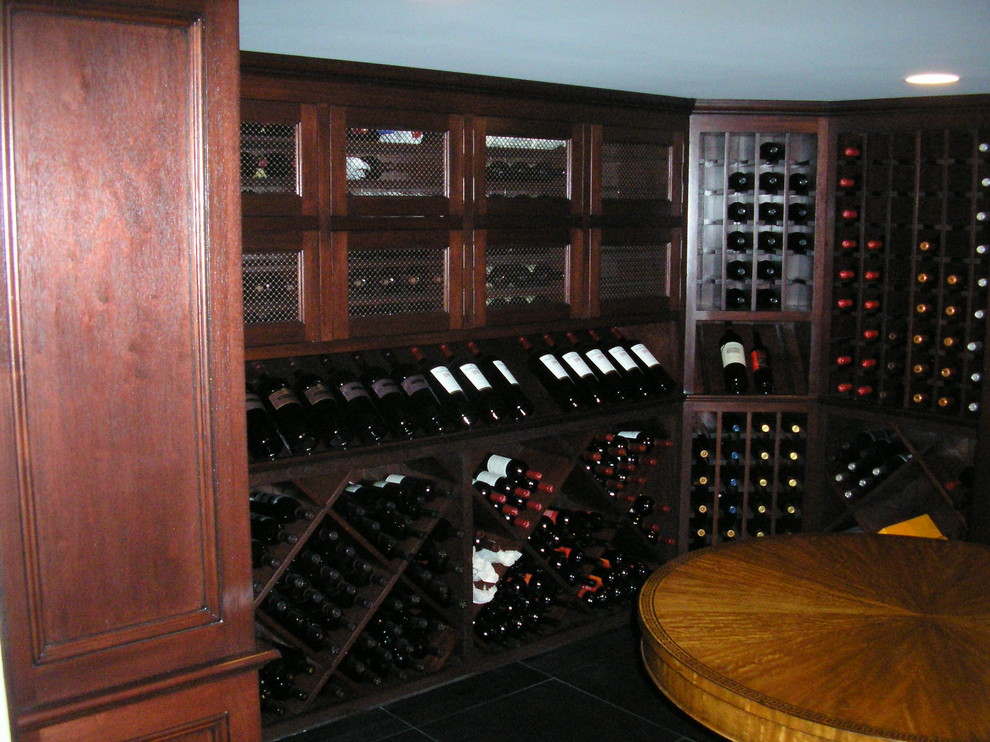 Cellars Traditional Wine Cellar New York by Greenfield Mill Houzz