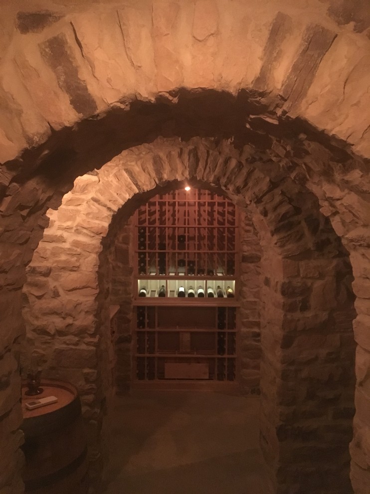 Clermont County Traditional Wine Cellar Cincinnati by JDD Wine