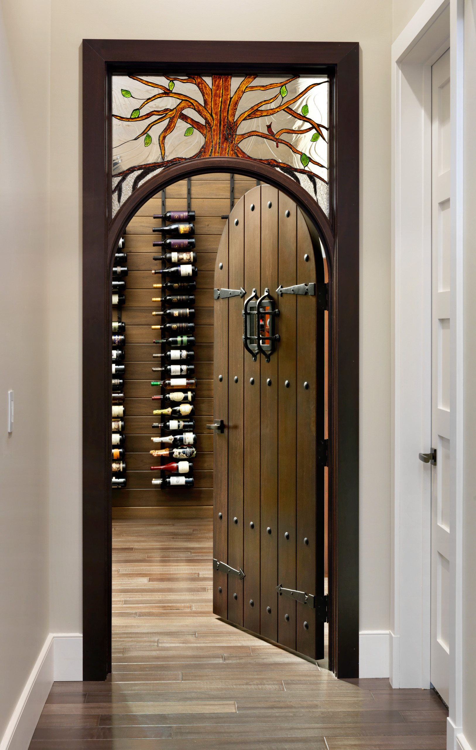 Arched Wine Cellar Doors Photos Ideas Houzz