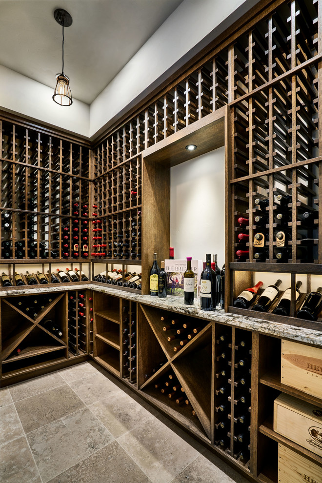 Contemporary Rustic Farmhouse Farmhouse Wine Cellar Portland by