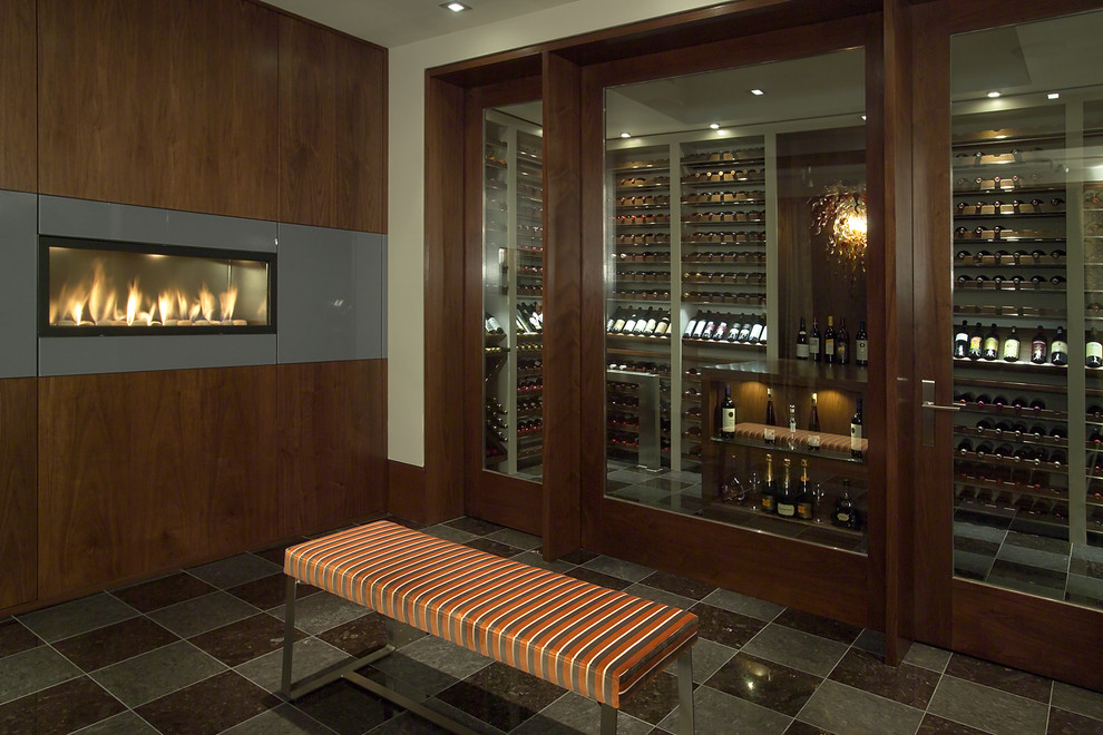 Contemporary Wine Cellar Contemporary Wine Cellar Toronto Houzz
