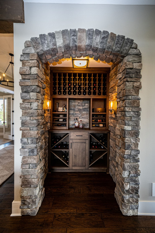 55+ STONE WINE CELLAR ( NATURAL LOOK ) Wine storage rooms
