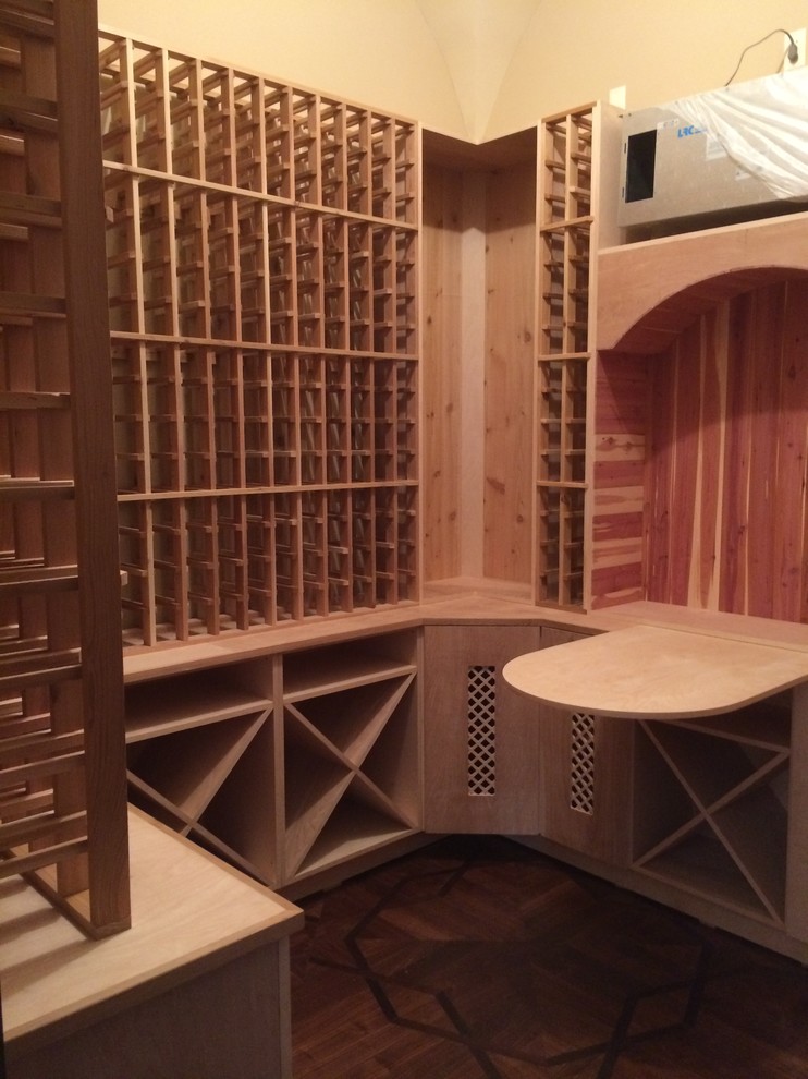 Custom Built Wine Cellar - Rustic - Wine Cellar - Los Angeles - by