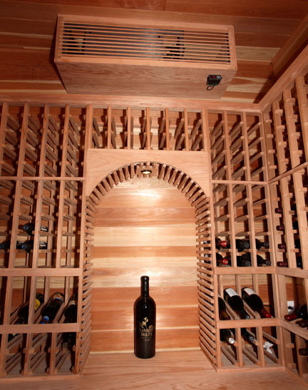Tuscan wine cellar photo in San Diego