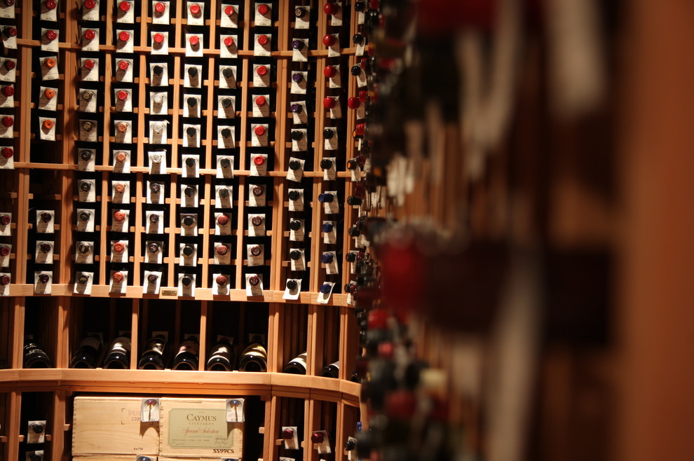 Custom Cellar 2 Traditional Wine Cellar San Diego by Whole