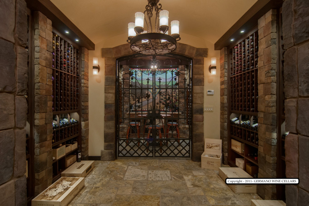 Custom Cellar By Germano Wine Cellars Traditional Wine Cellar