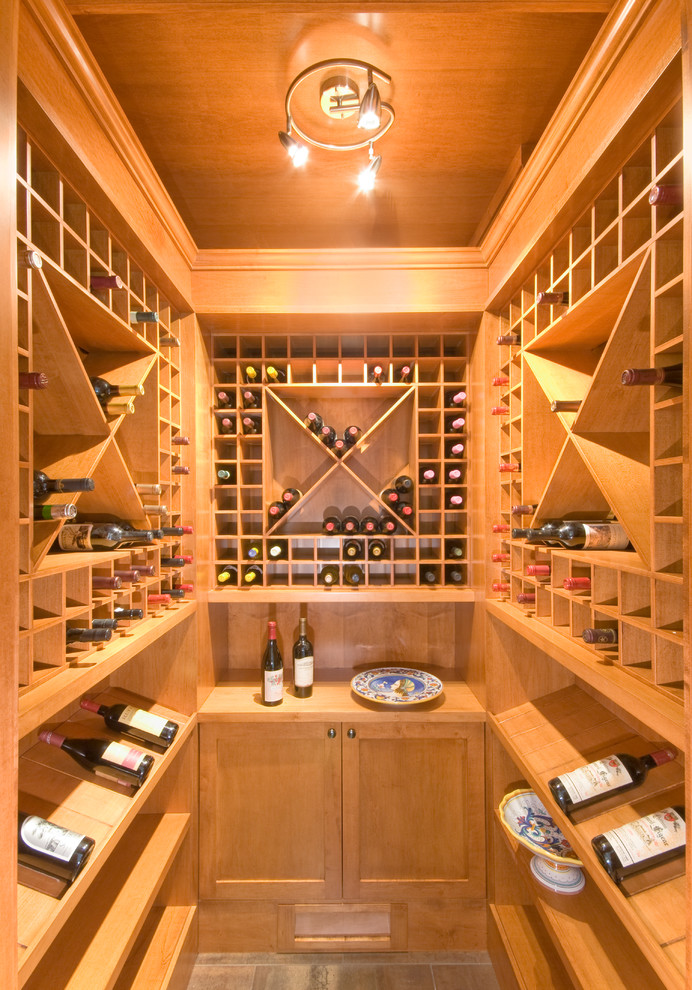 Custom Home, Fair Haven, New Jersey Traditional Wine Cellar New