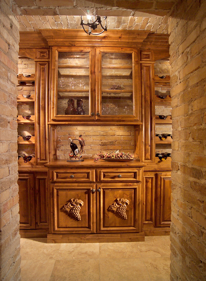 Custom Wine Cellar Traditional Wine Cellar Other by Prestige