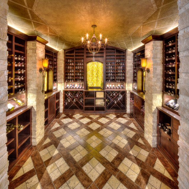 Custom Wine Cellar Shawnee, KS Mediterran Weinkeller Kansas City