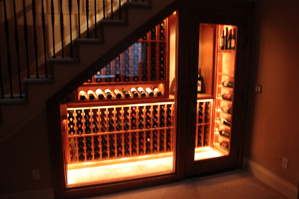 Custom Wine Cellars Traditional Wine Cellar Denver by Exclusive