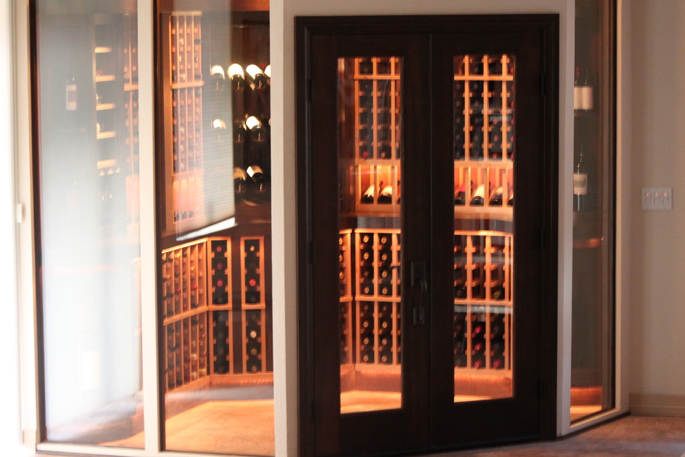 Custom Wine Cellars Traditional Wine Cellar Denver by Exclusive Cellars Houzz