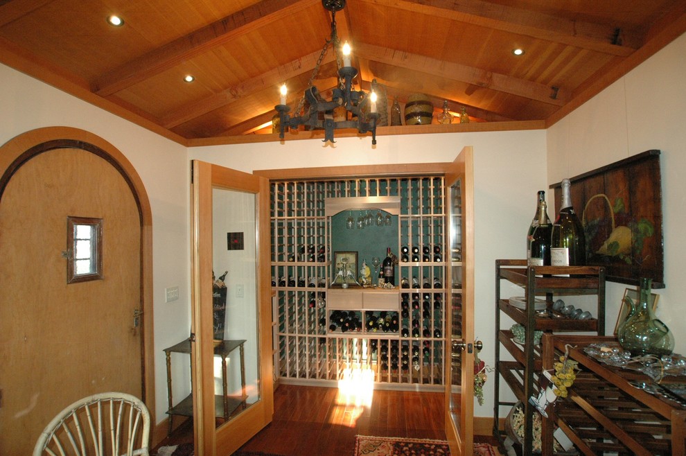 Photo of a rustic wine cellar in San Francisco.