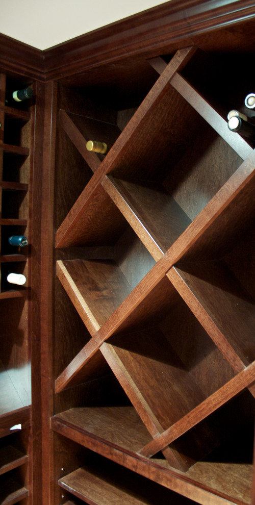 Esempio di una cantina contemporanea