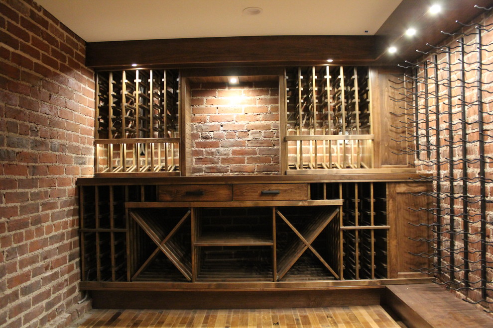 Denver CC Traditional Wine Cellar Denver by Red Leaf Solutions
