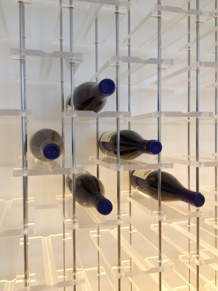 Design ideas for a contemporary wine cellar in San Francisco.
