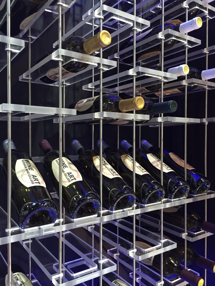 Elevate wine display Wine Cellar San Francisco by Kessick Wine