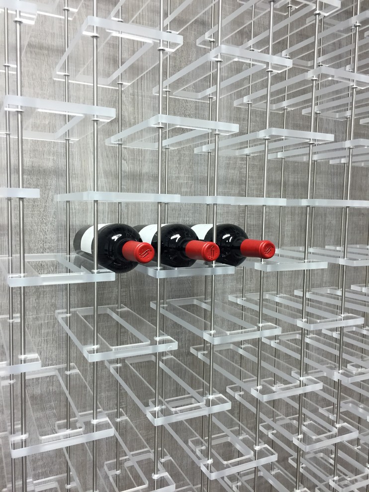Elevate wine display Contemporary Wine Cellar San Francisco by