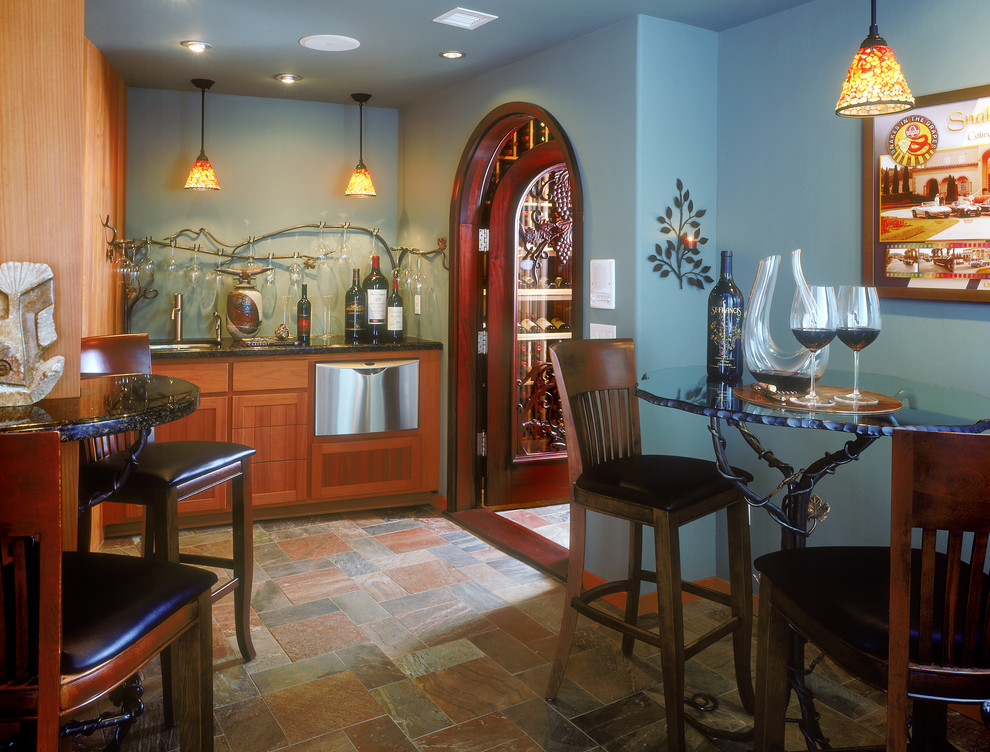 Escondido San Diego California Walk in Custom Wine Cellar Wine Room