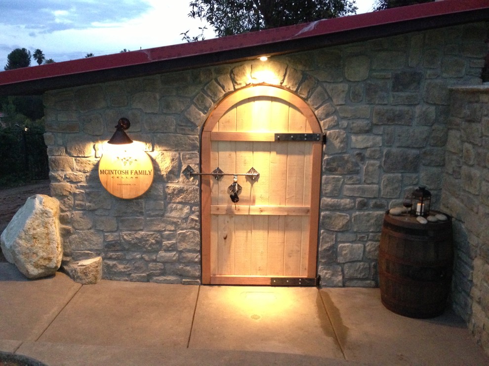 Escondido The Good Life Outdoor Traditional Wine Cellar San