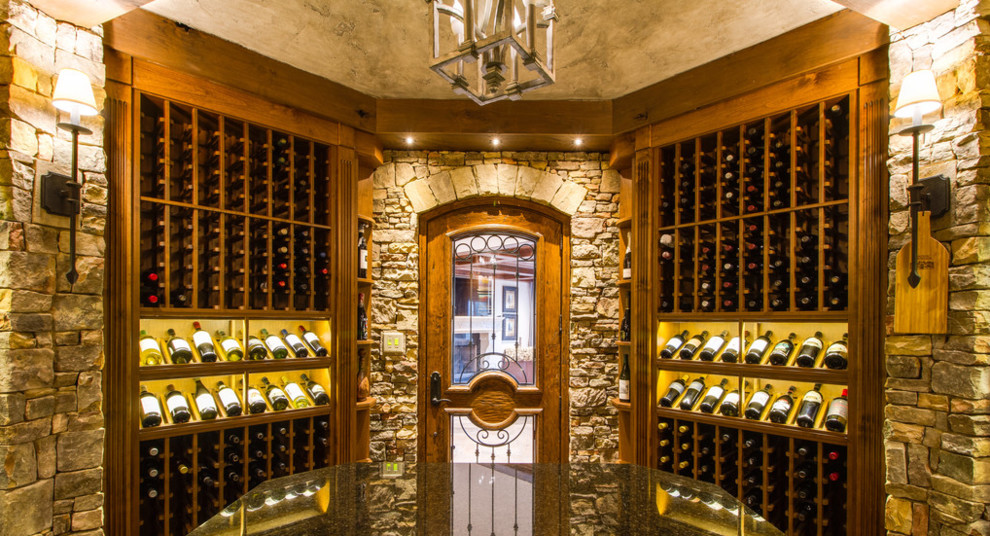 Elegant wine cellar photo in Nashville